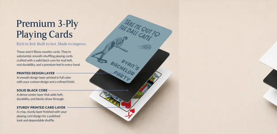 Wedding Playing Cards