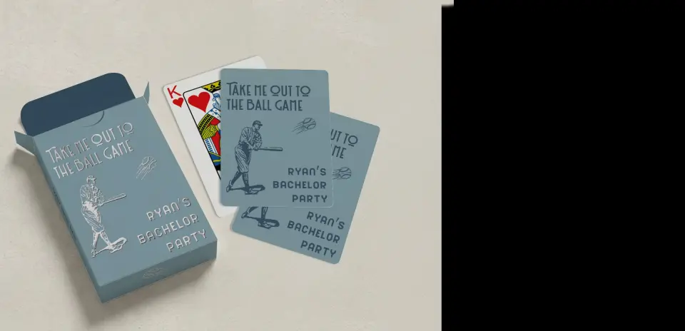 Wedding Playing Cards