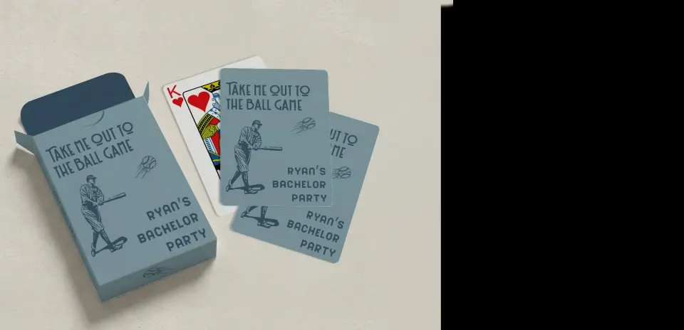 Wedding Playing Cards