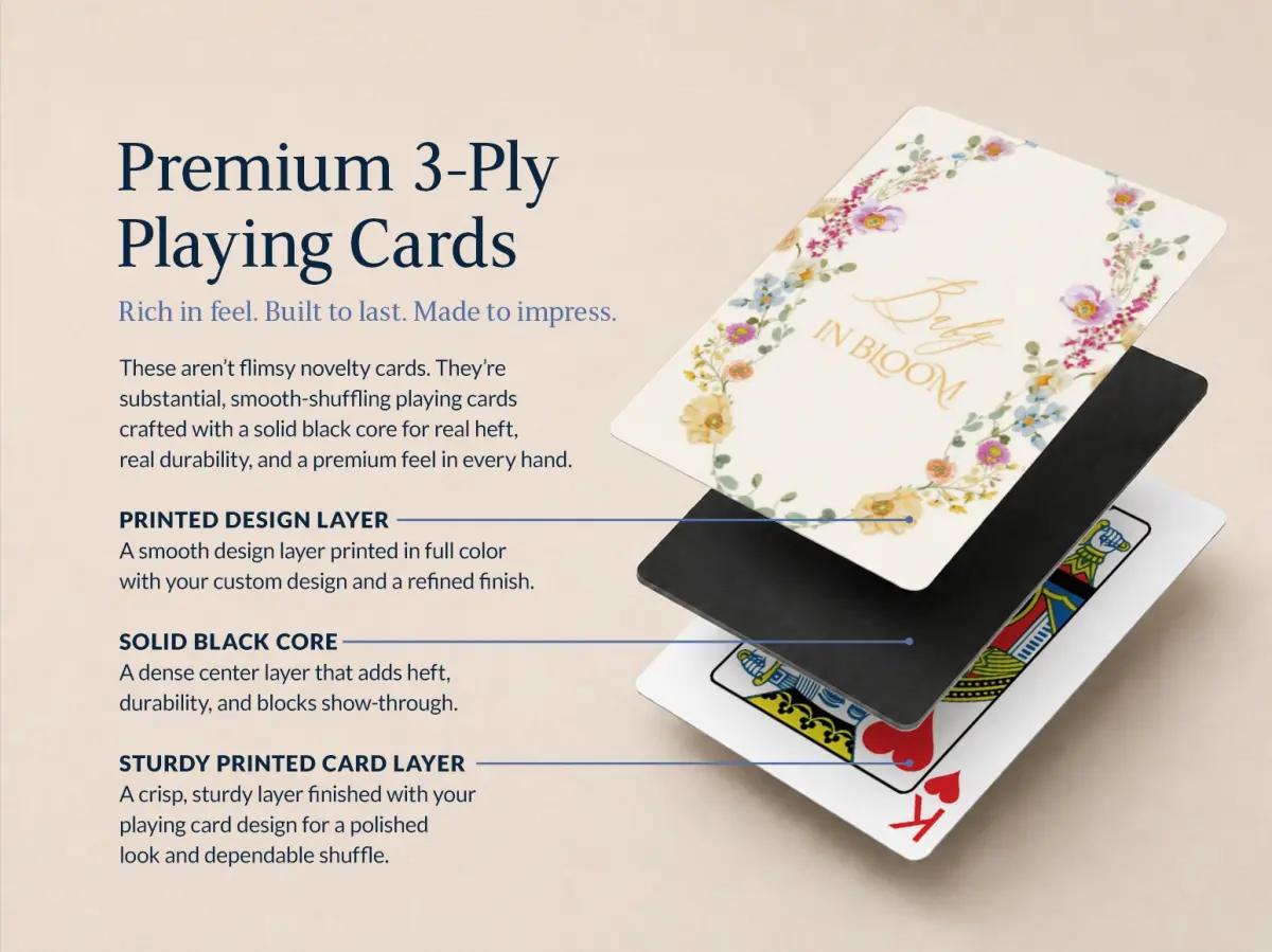Wedding Playing Cards