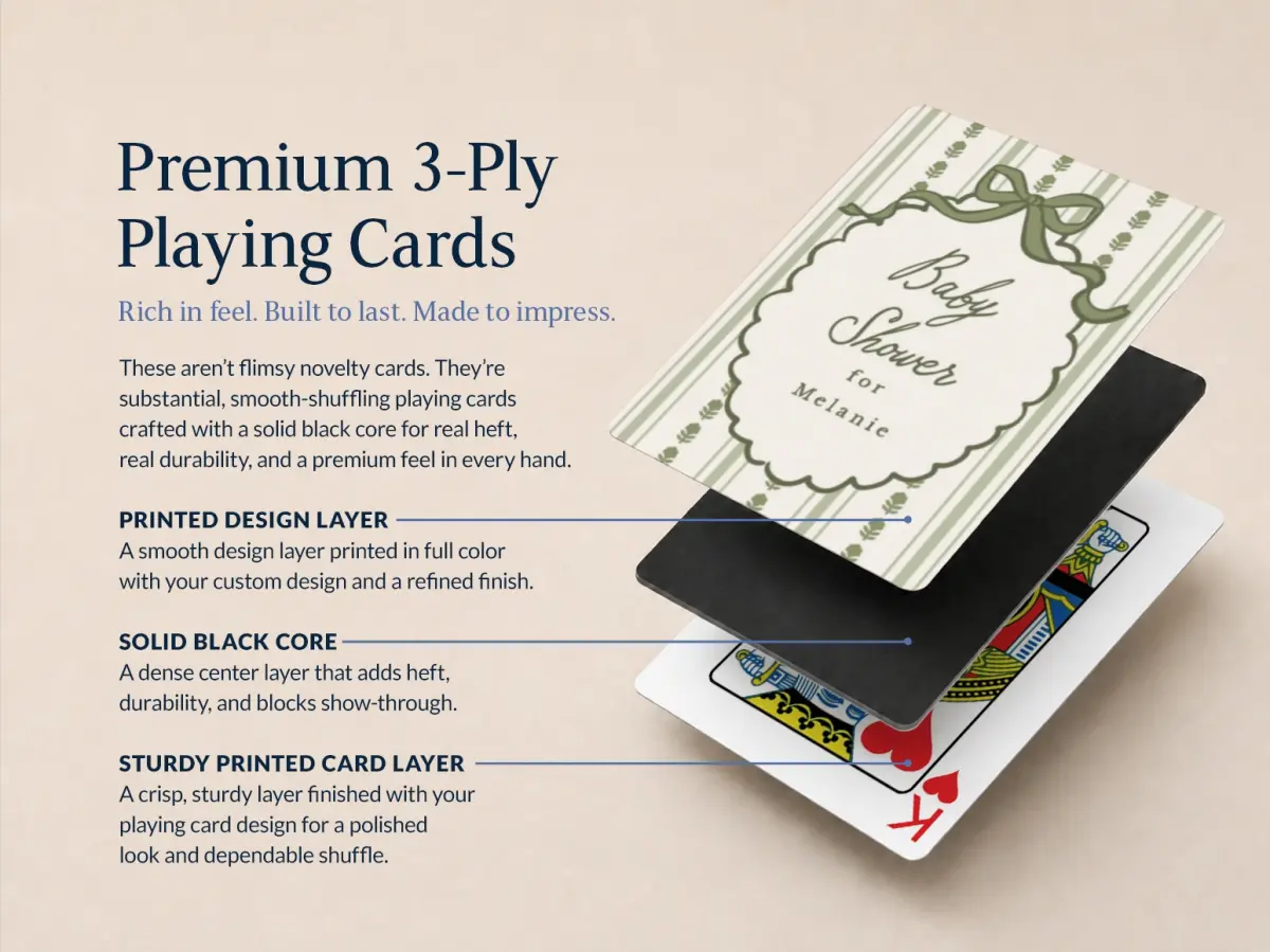 Wedding Playing Cards