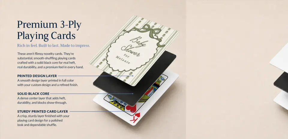 Wedding Playing Cards