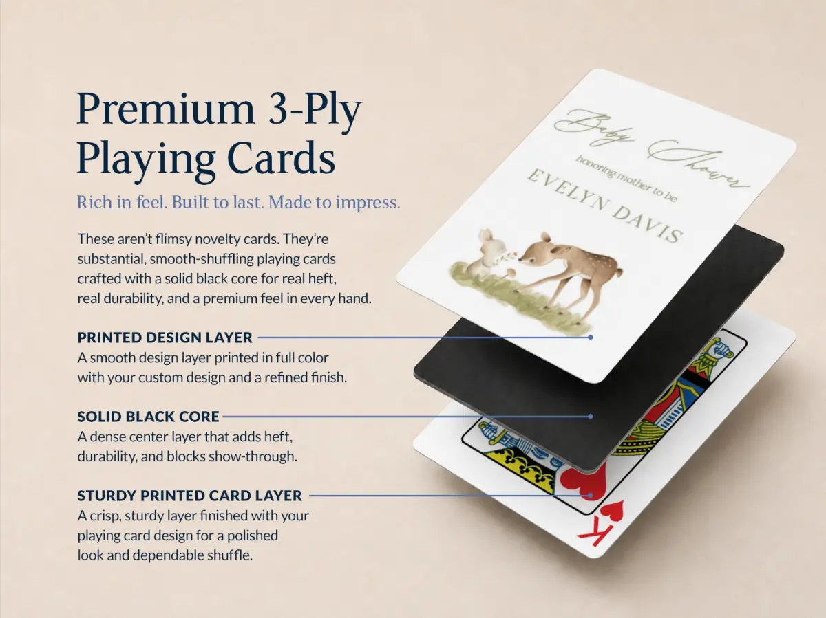 Wedding Playing Cards