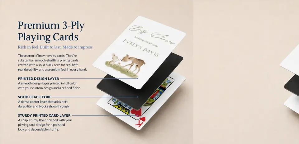 Wedding Playing Cards