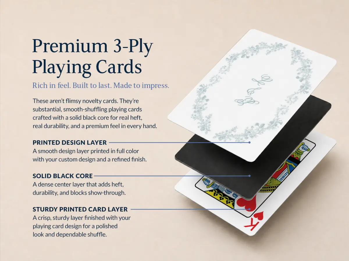 Wedding Playing Cards