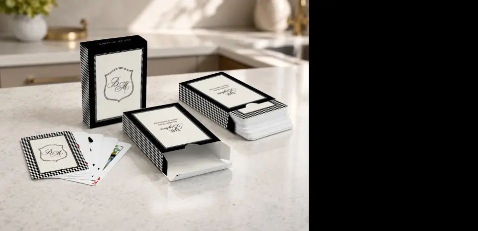 Wedding Playing Cards