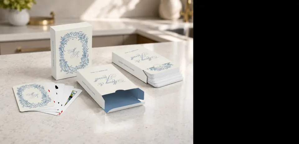 Wedding Playing Cards