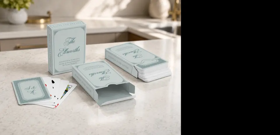Wedding Playing Cards