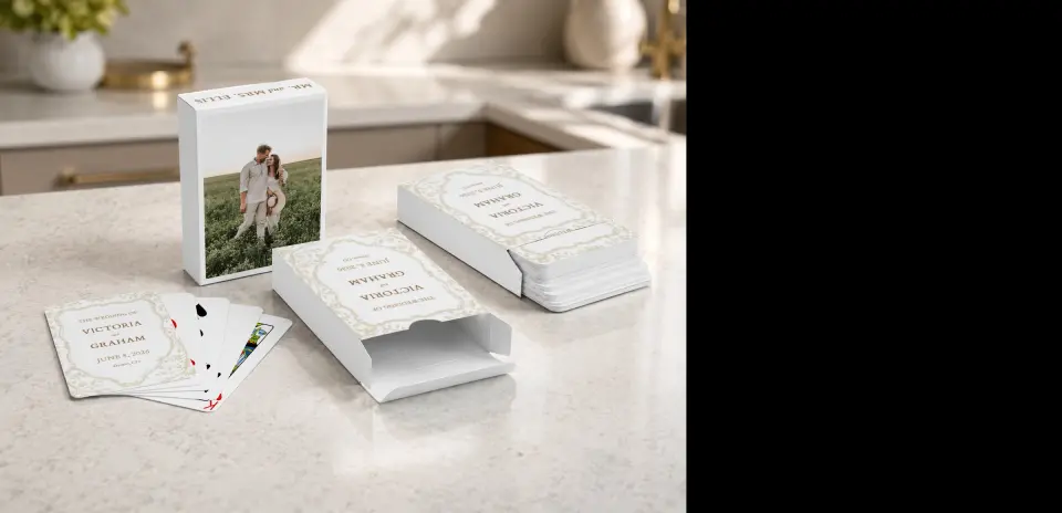 Wedding Playing Cards