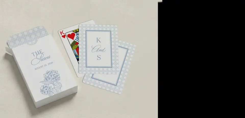Wedding Playing Cards