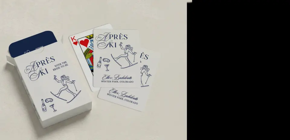 Wedding Playing Cards