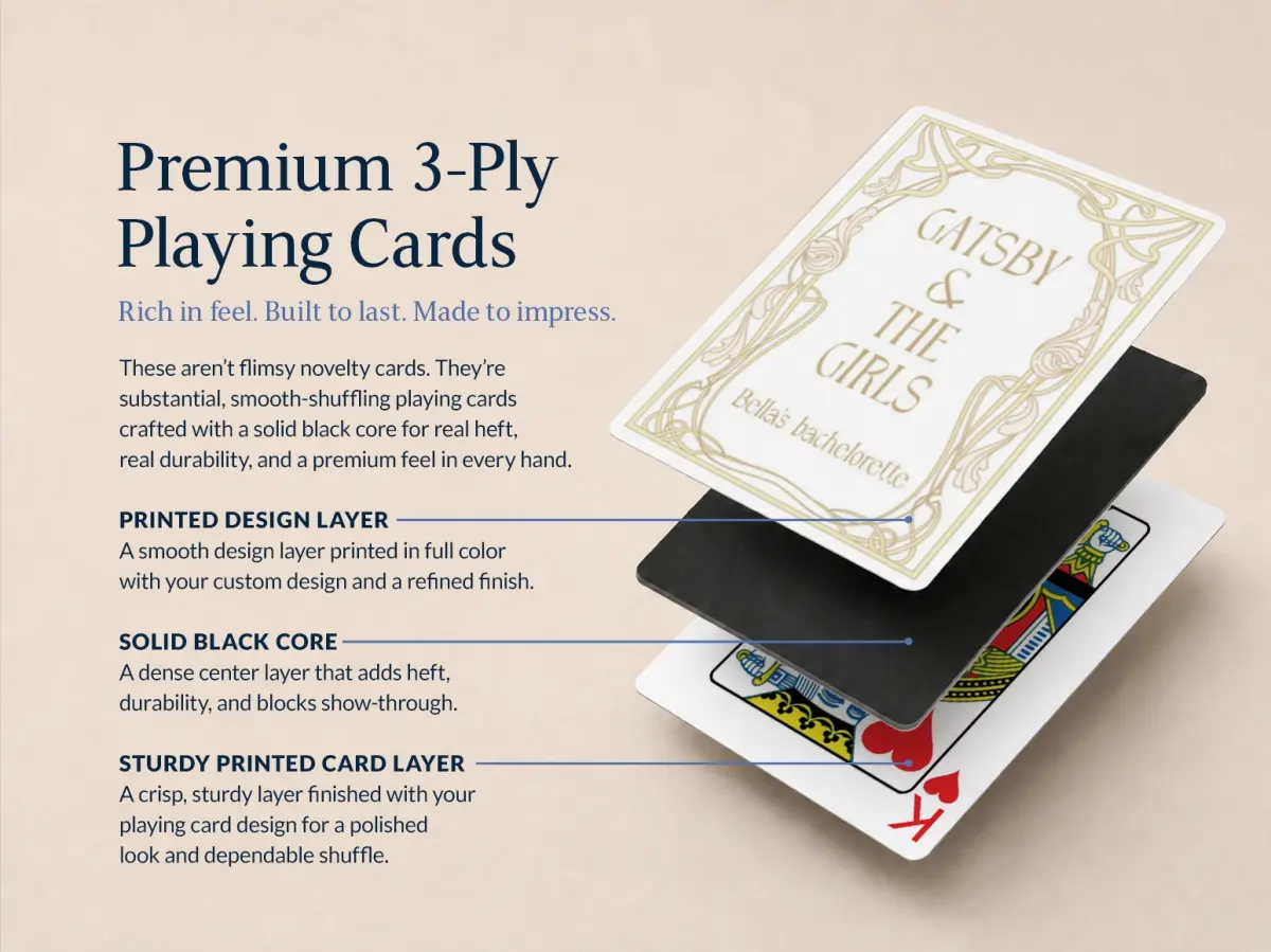 Wedding Playing Cards