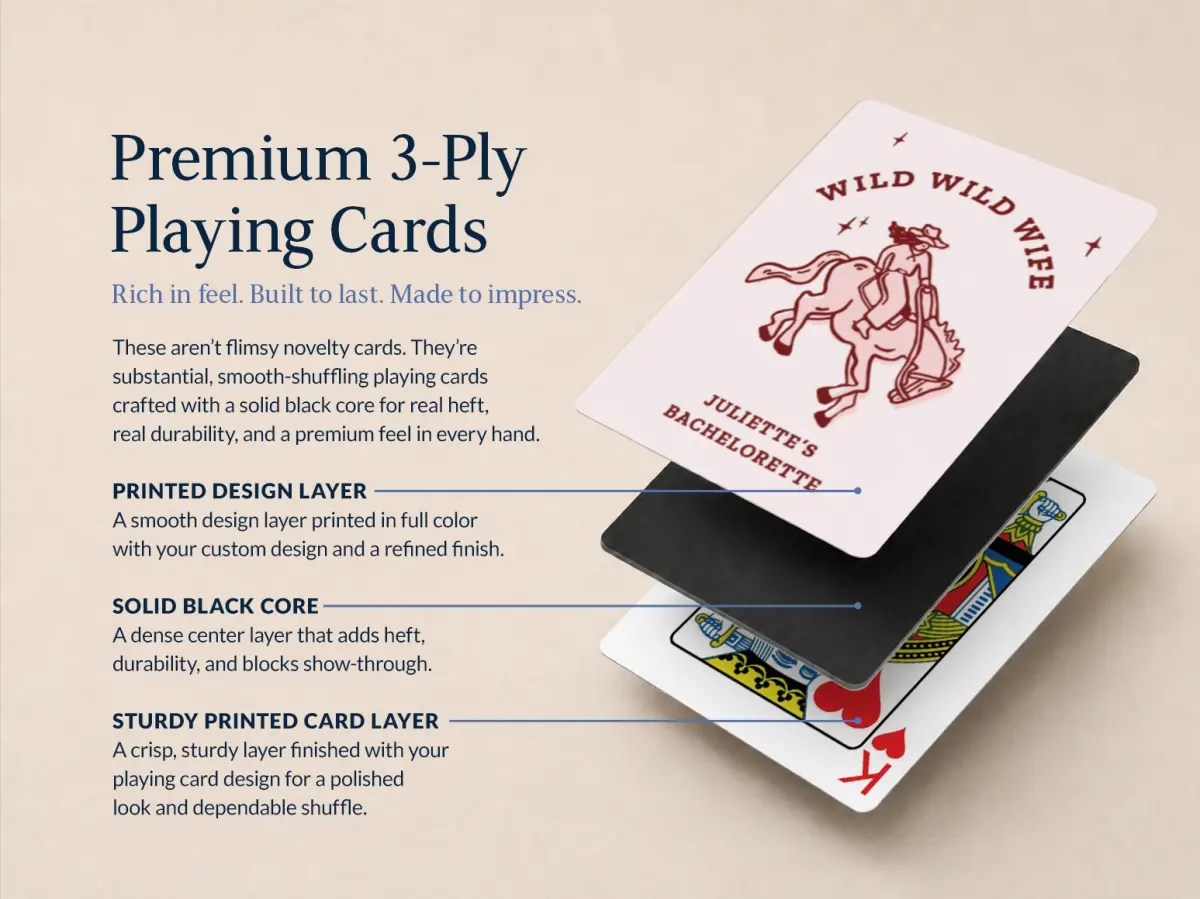 Wedding Playing Cards