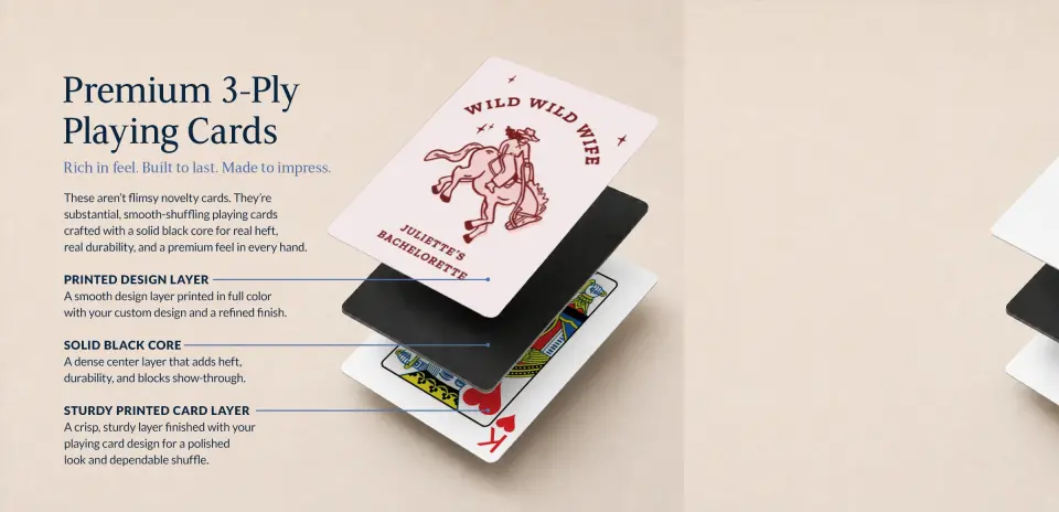 Wedding Playing Cards