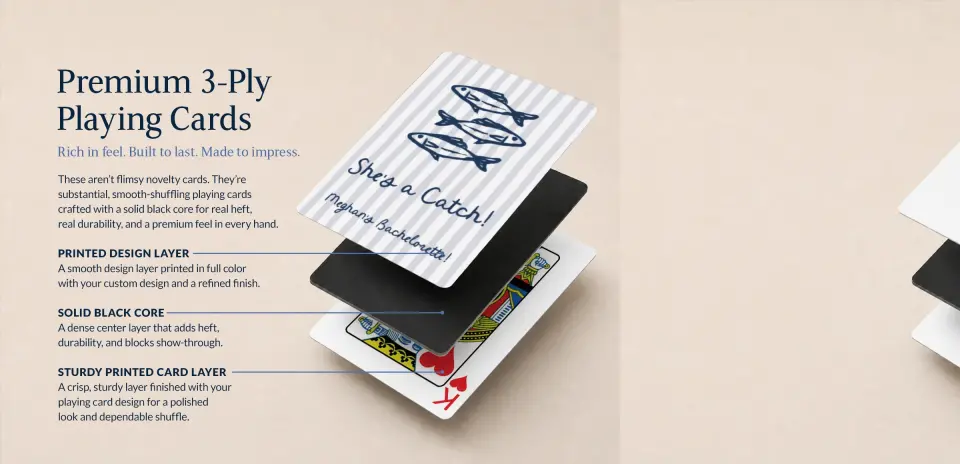 Wedding Playing Cards