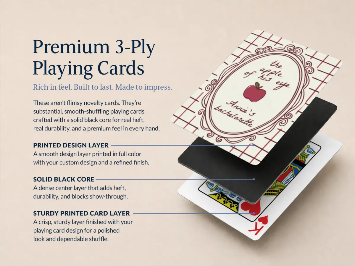 Wedding Playing Cards