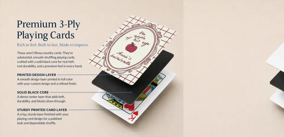 Wedding Playing Cards