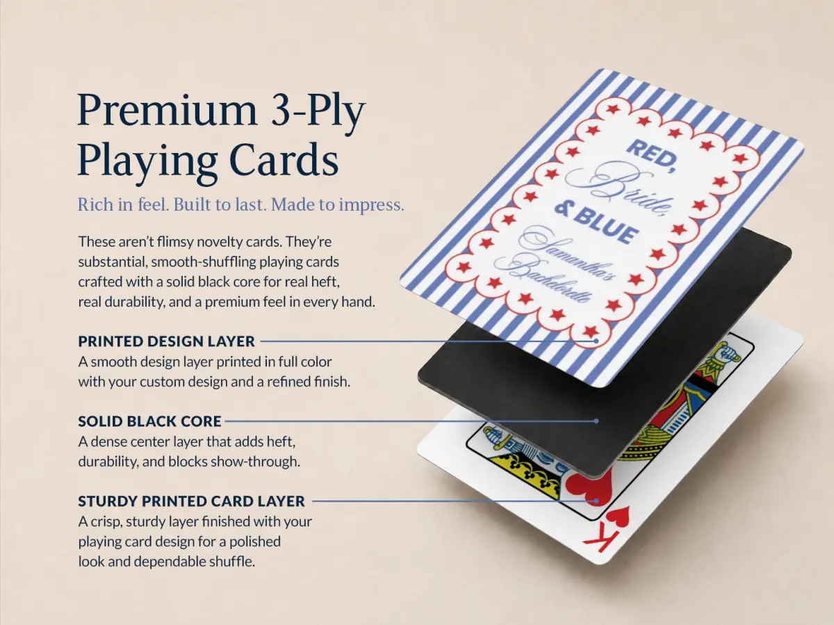 Wedding Playing Cards