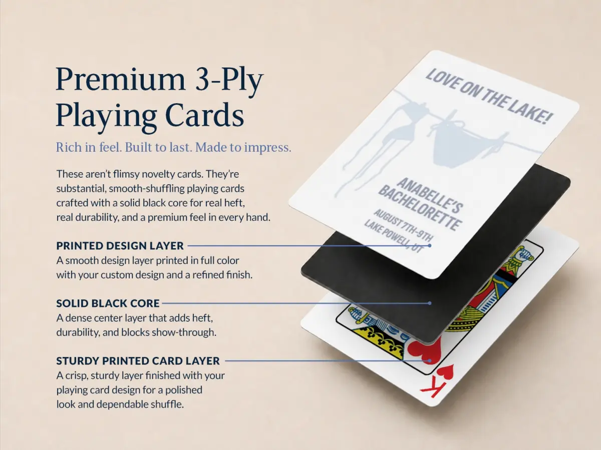 Wedding Playing Cards