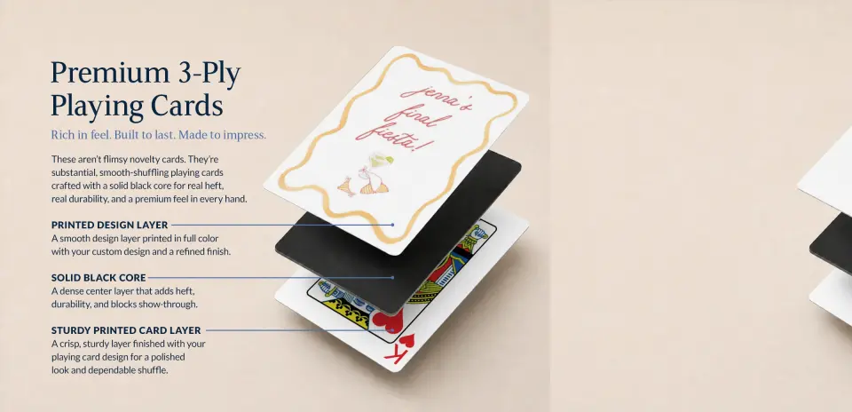Wedding Playing Cards