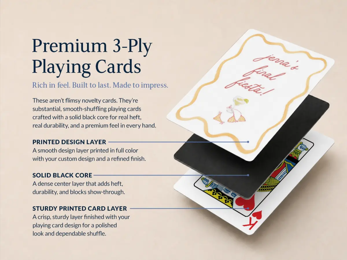 Wedding Playing Cards