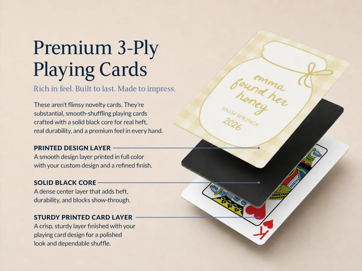 Wedding Playing Cards