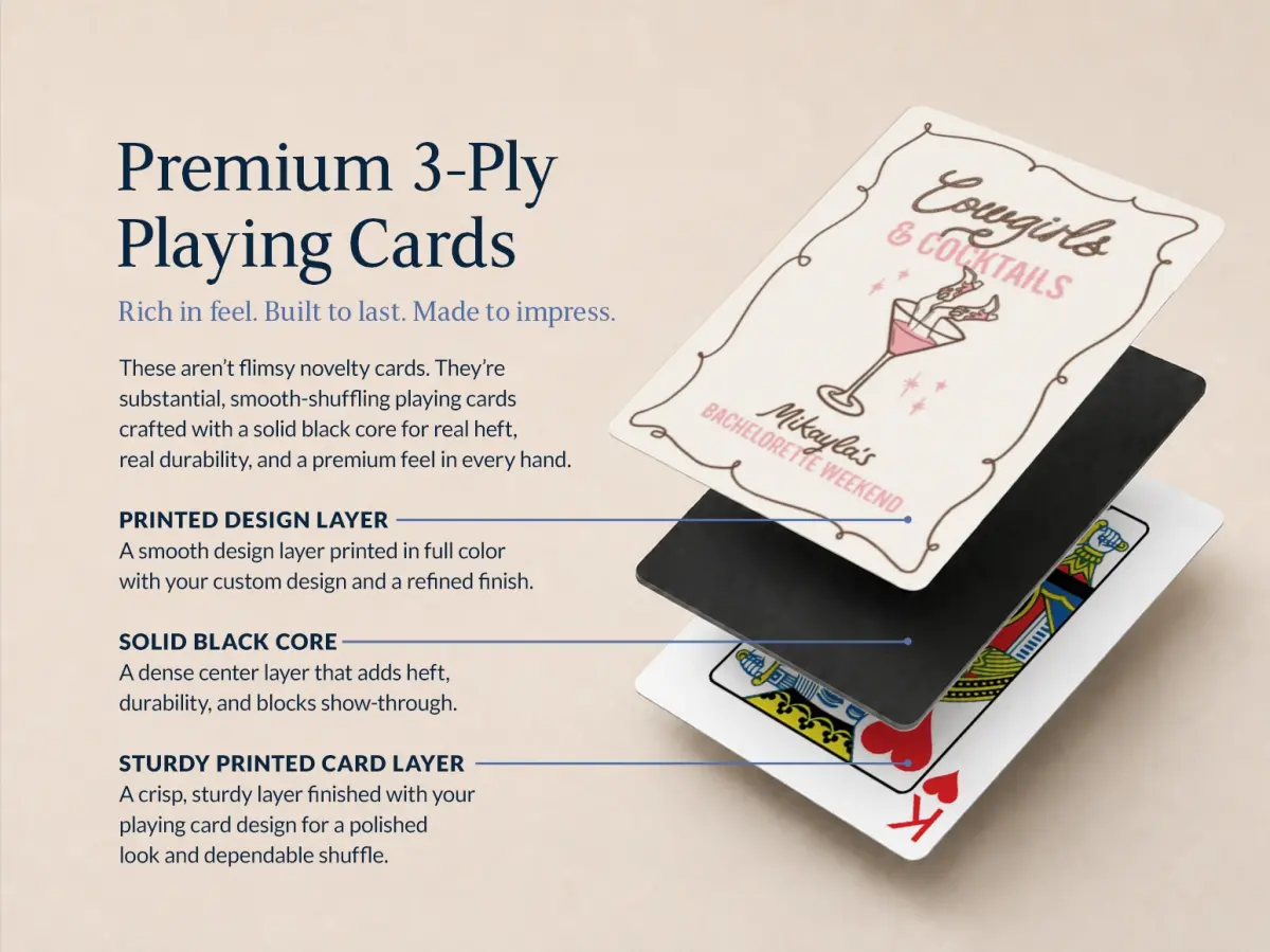 Wedding Playing Cards