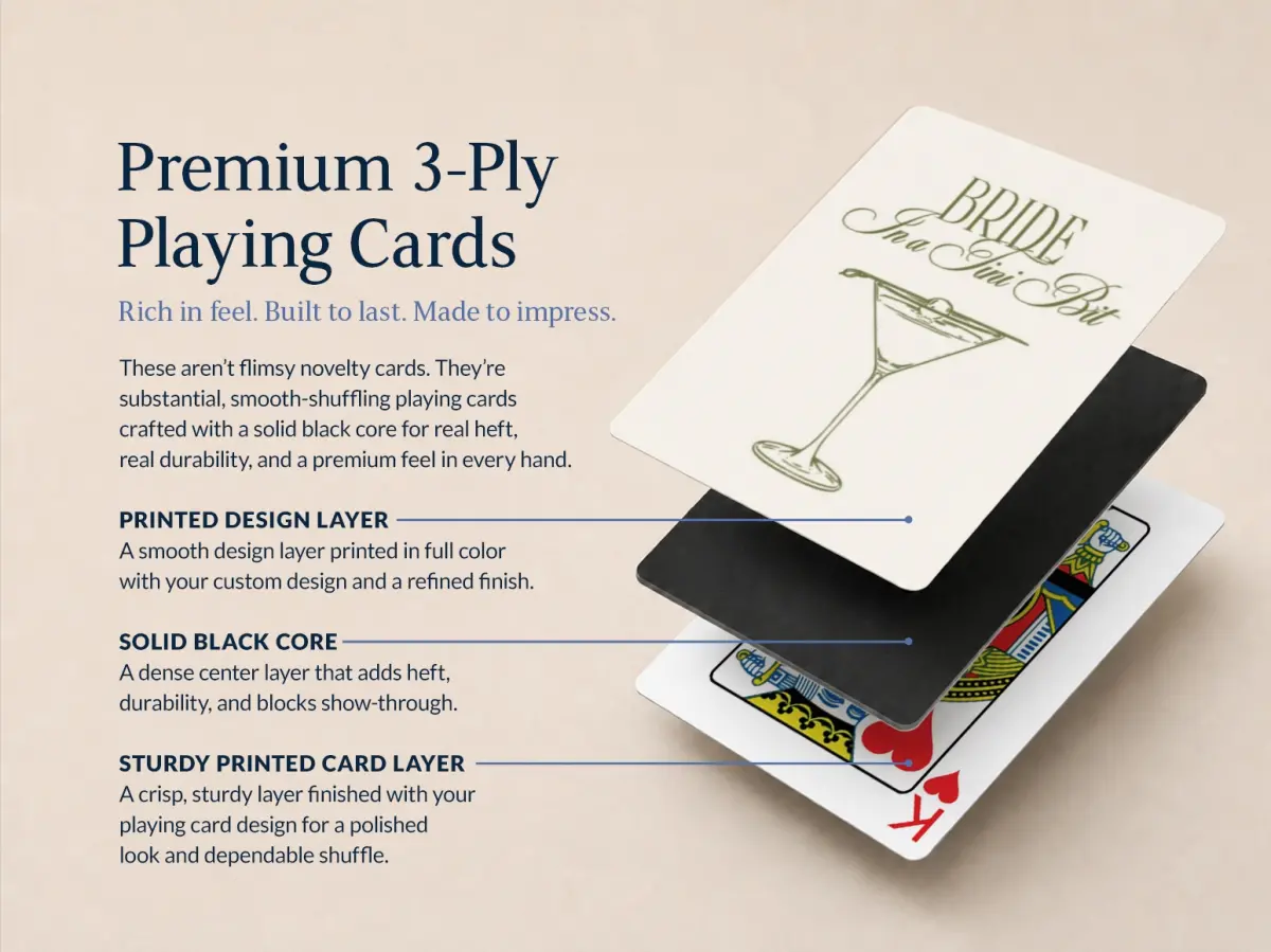 Wedding Playing Cards