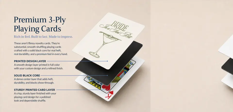 Wedding Playing Cards