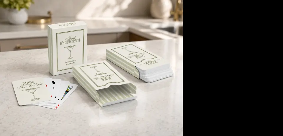 Wedding Playing Cards