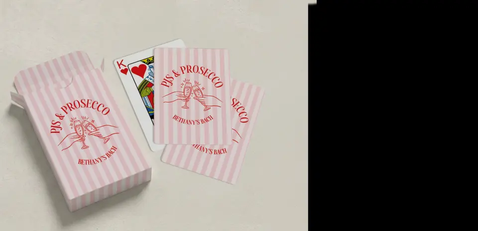 Wedding Playing Cards