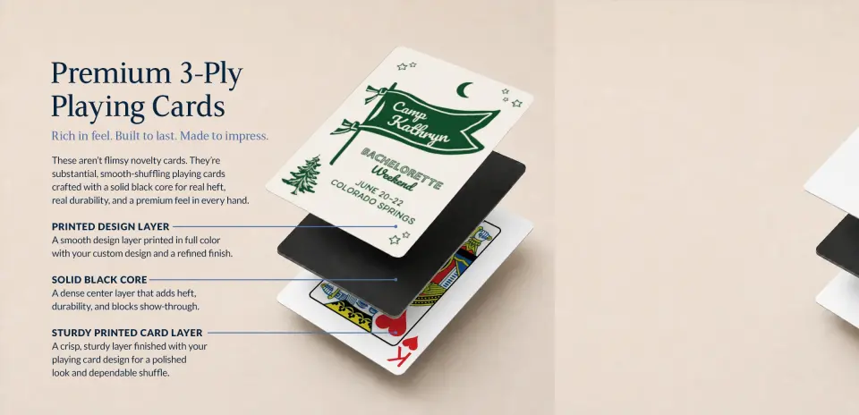 Wedding Playing Cards