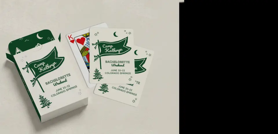 Wedding Playing Cards