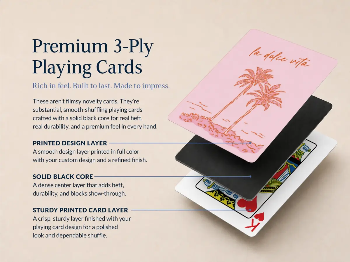 Wedding Playing Cards