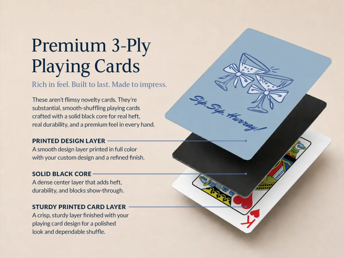 Wedding Playing Cards