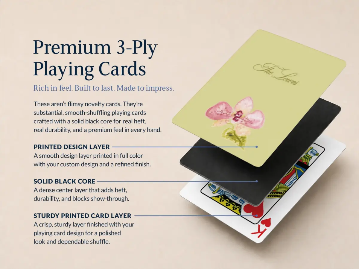 Wedding Playing Cards