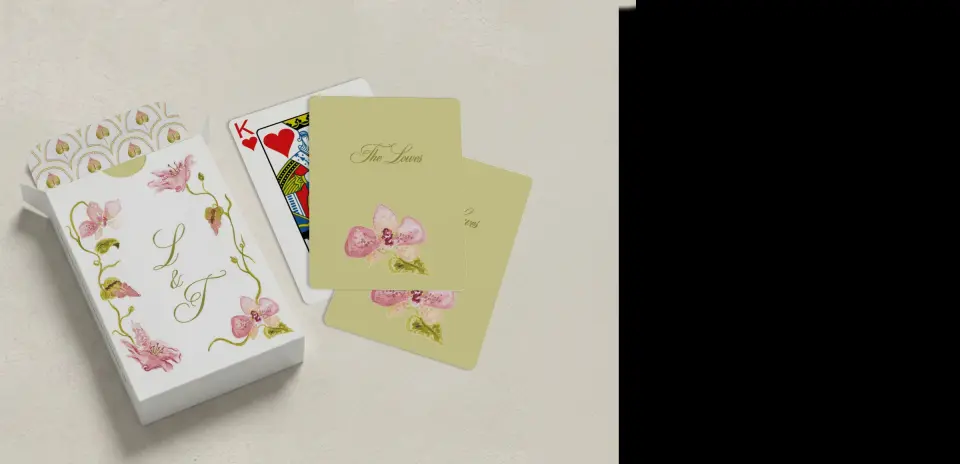 Wedding Playing Cards