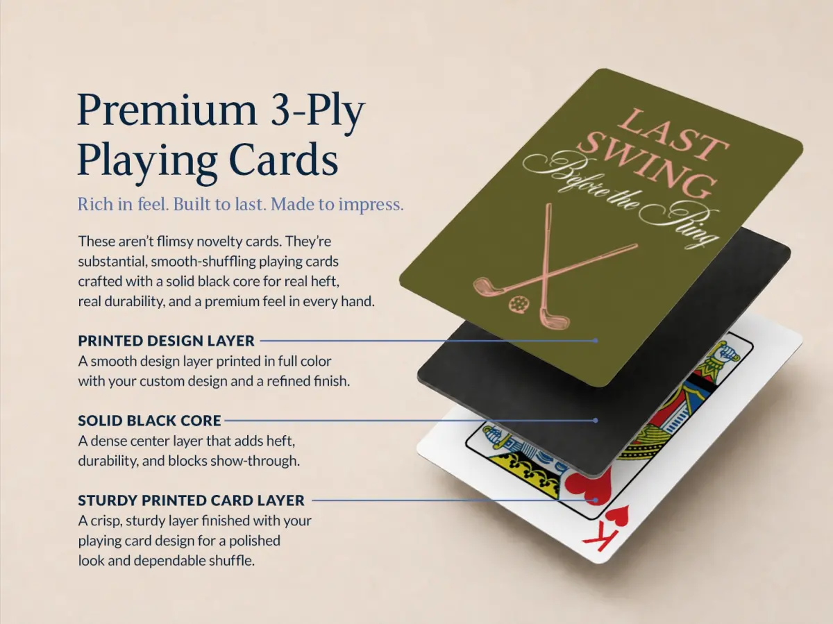 Wedding Playing Cards
