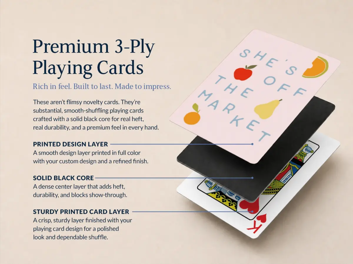 Wedding Playing Cards