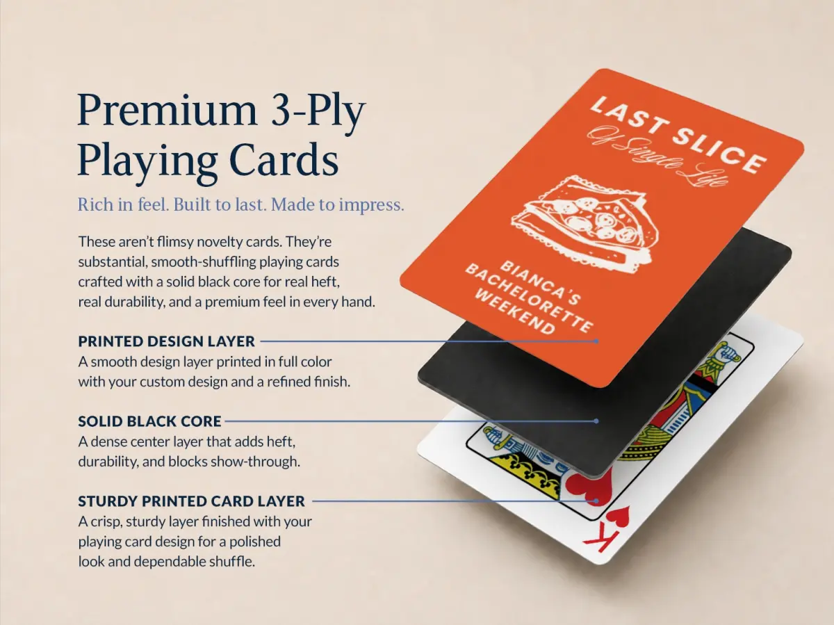 Wedding Playing Cards