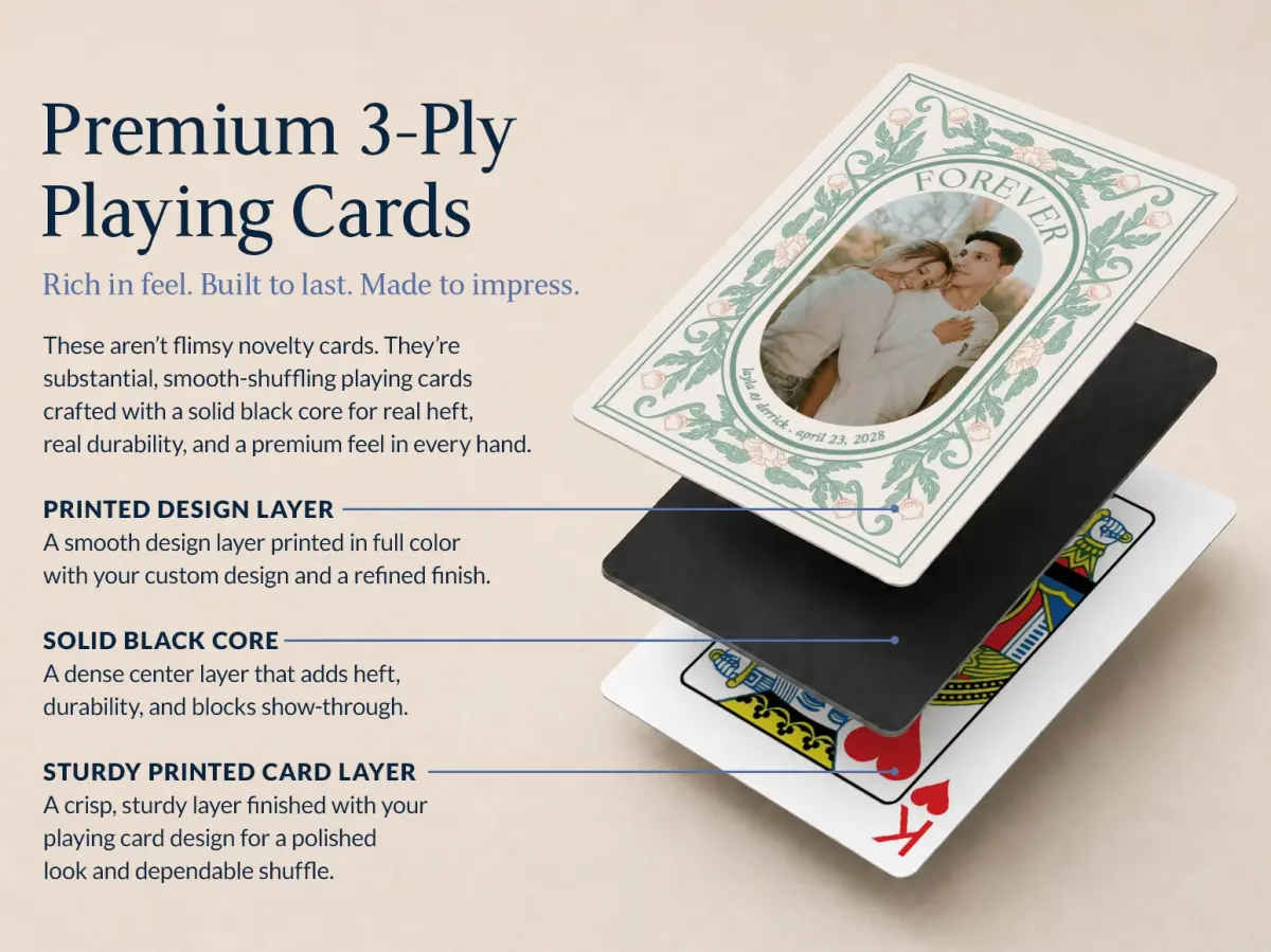 Wedding Playing Cards