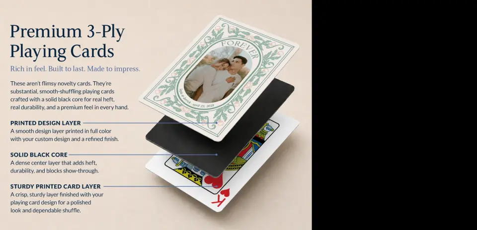 Wedding Playing Cards