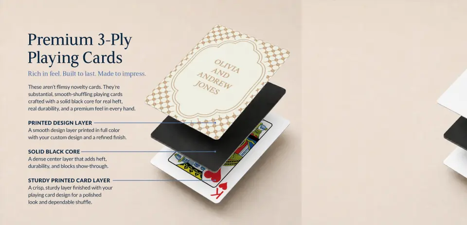 Wedding Playing Cards