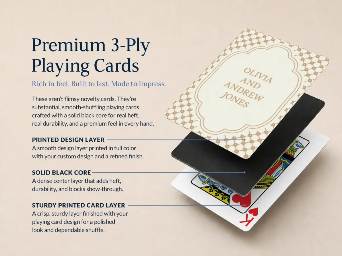 Wedding Playing Cards
