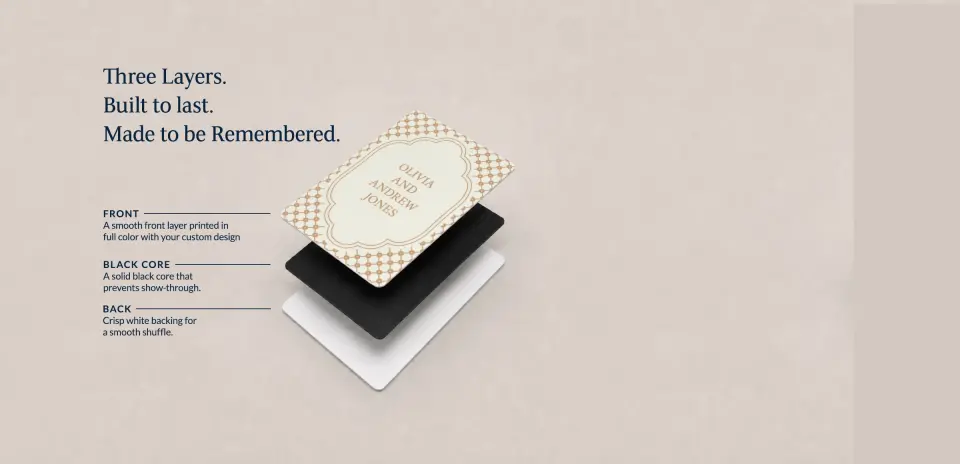 Wedding Playing Cards
