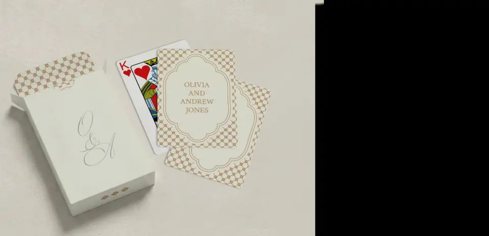 Wedding Playing Cards