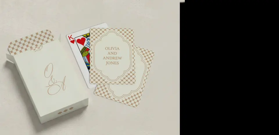 Wedding Playing Cards