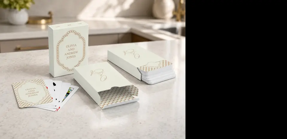 Wedding Playing Cards