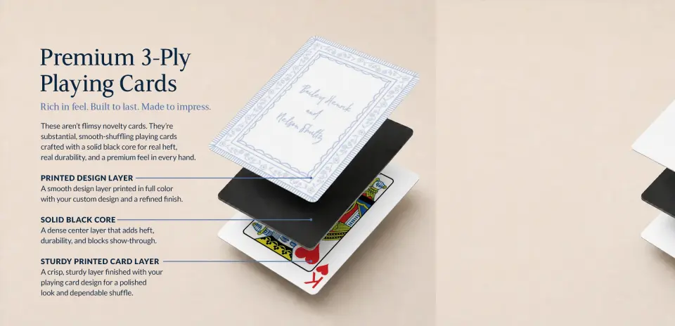 Wedding Playing Cards