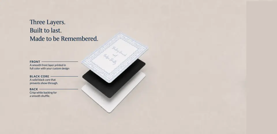 Wedding Playing Cards